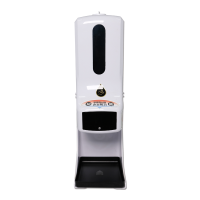 Non-contact fever alarm automatic hand sanitizer